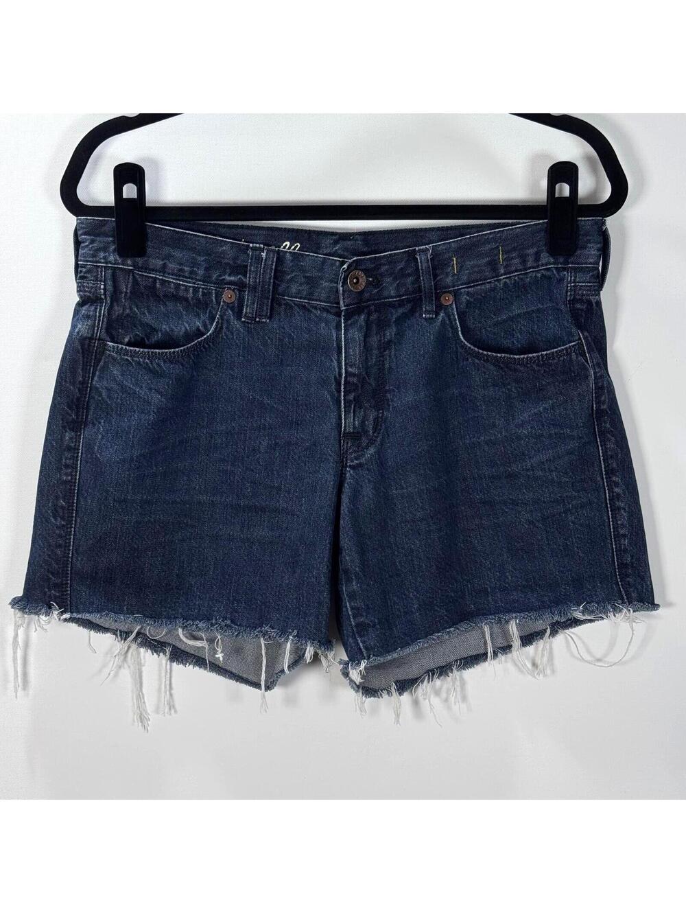 Madewell Raw Hem Cutoff Denim Shorts - 28
